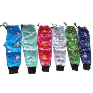 6-Piece Unisex Printed Kids’ Pyjamas - Snug, Stylish & Comfortable
