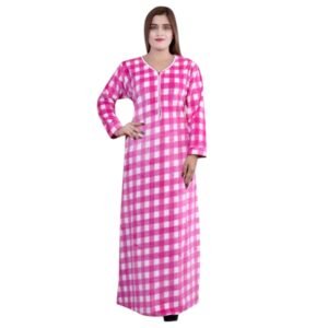 Women's Wool Velvet Winter Nightgown | Cosy Sleepwear