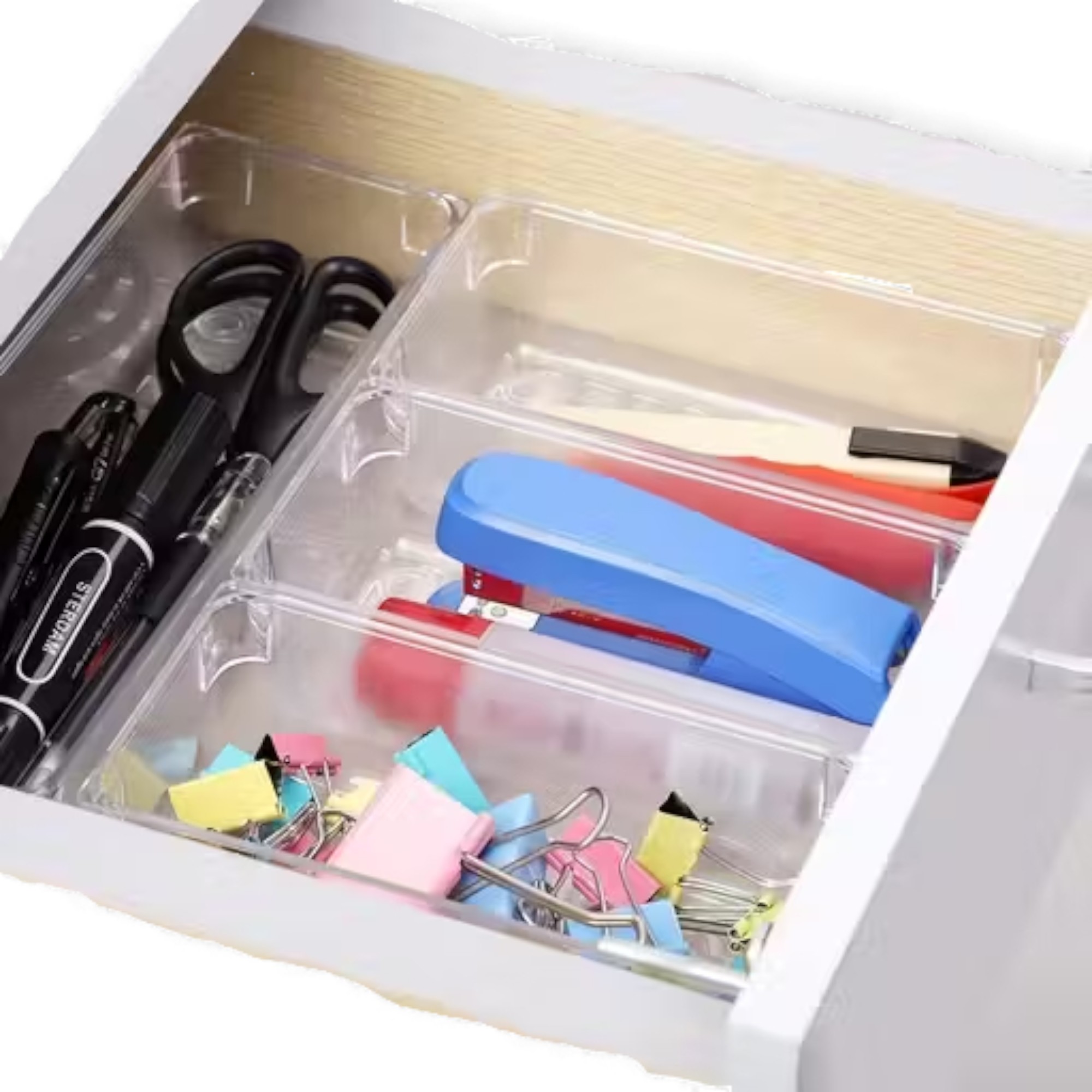 Topinon Acrylic Desk Drawer Organizer (Pack of 9) - Image 2