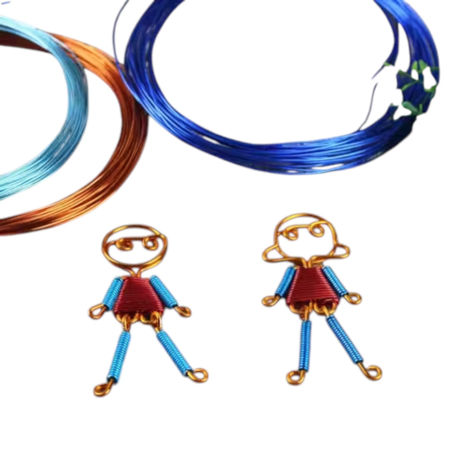 Beadsnfashion 10 Mtrs 1mm Aluminium Craft Wire (18 Gauge) for Jewellery Making, Flower Decoration - Image 3