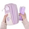 Kawaii Japanese Pencil Case – Large Capacity & Multi-Compartment