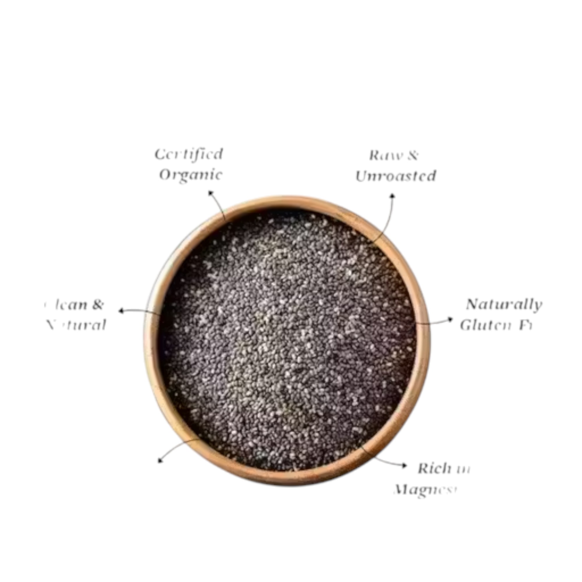 Seasoned Chia Seeds – Superfood for Weight Loss (250GM) - Image 3