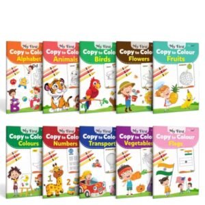 My First Colouring Combo: 10 Early Learning Books