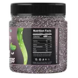 Seasoned Chia Seeds – Superfood for Weight Loss (250GM)