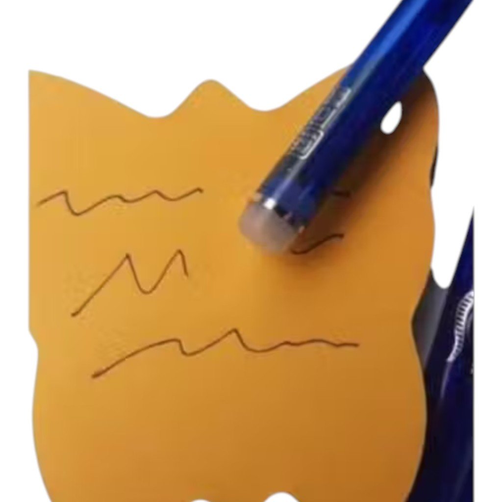 Erasable Blue Pens 6 Pack Fine Tip 0.3mm Smooth Writing Gel Ink Set - Image 4