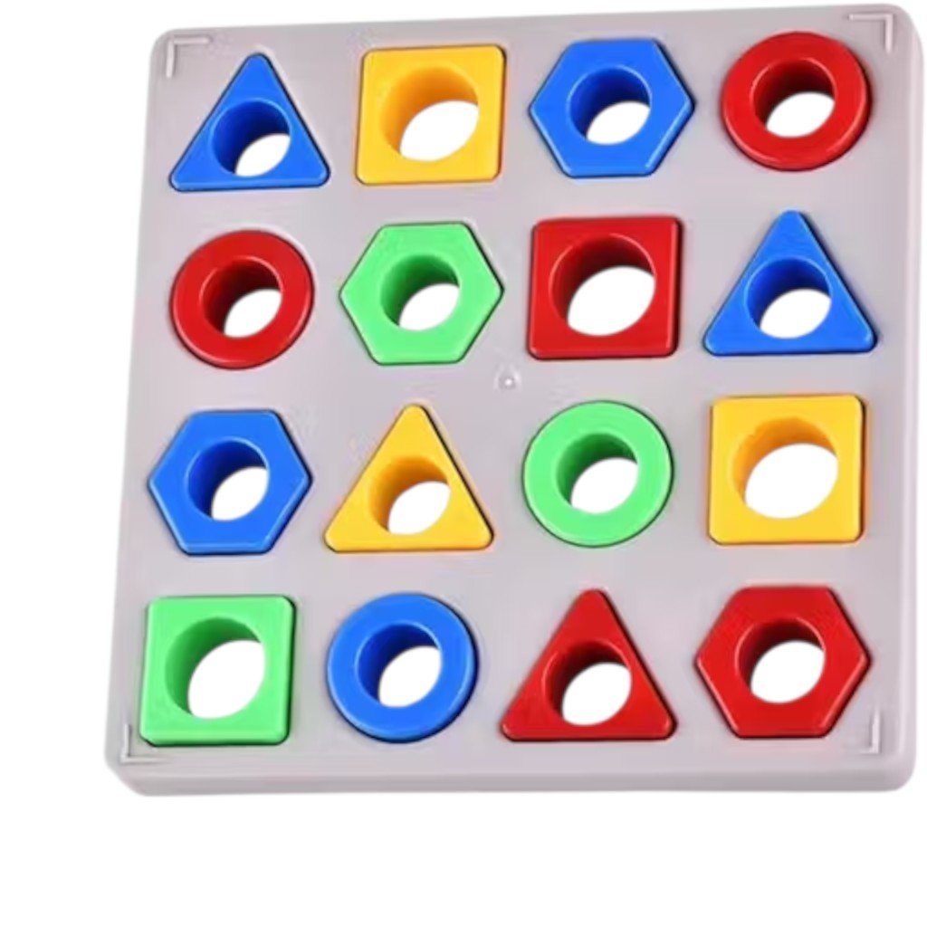 Colour Matching Sensory Toy for Toddlers – Shapes & Learning Game
