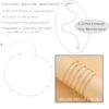 Adjustable body chain accessory for women in gold finish