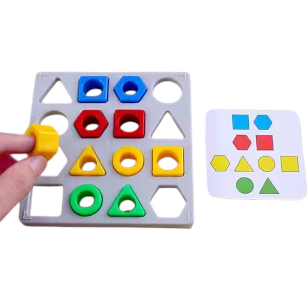 Colour Matching Sensory Toy for Toddlers – Shapes & Learning Game - Image 4