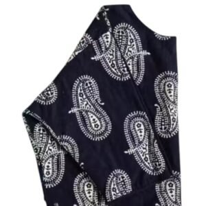 Pure Cotton Ajrakh Print Blouse – Bengali Style Fit