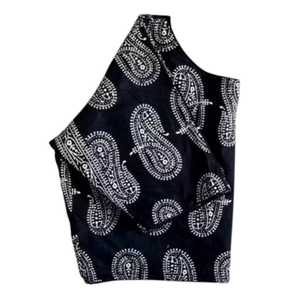 Pure Cotton Ajrakh Print Blouse – Bengali Style Fit - Image 2