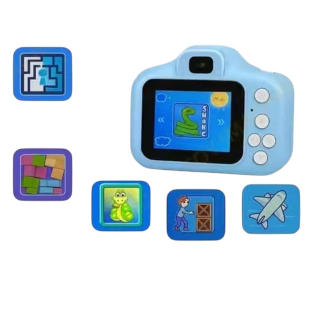 Kids 1080P HD Digital Camera Toy for Boys & Girls Multicolour - Image 2