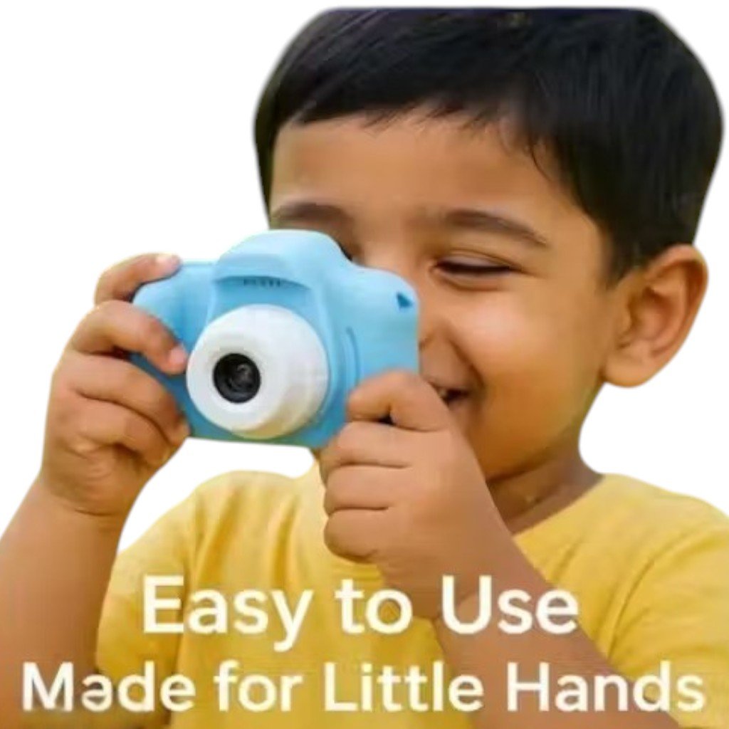 Kids 1080P HD Digital Camera Toy for Boys & Girls Multicolour - Image 3