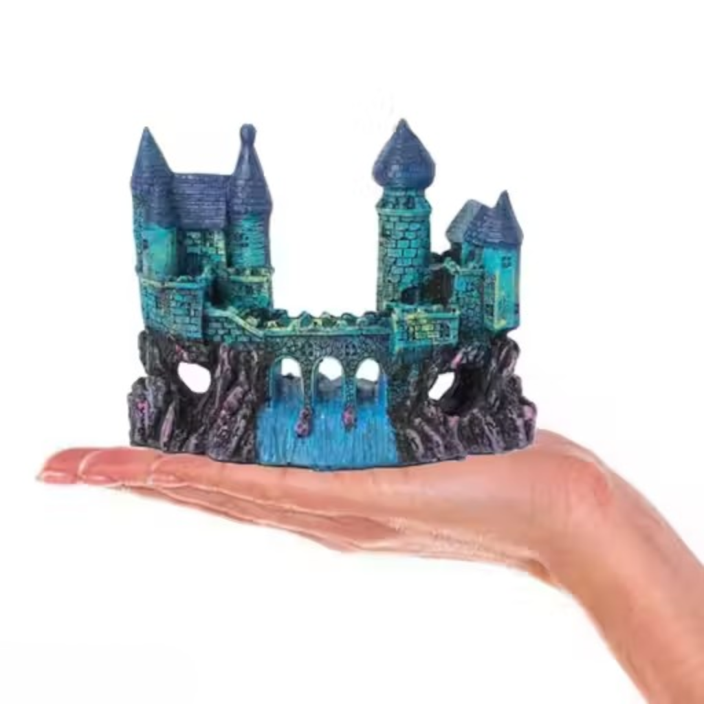 Mistletoe Aquarium Castle Ornament Resin Fish Tank Decoration - Image 3