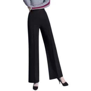 Retro women’s cotton trousers for casual daily wear