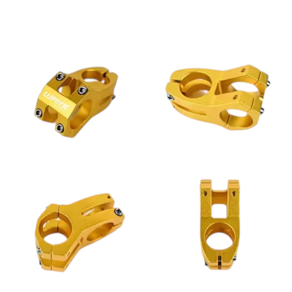 DSTECHBAR 31.8mm Bike Stem 45mm – Aluminum Alloy MTB Handlebar Stem Gold - Image 5