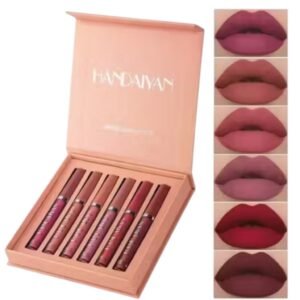 Velvet Matte Lipstick Set of 6 – Waterproof & Transfer Resistant
