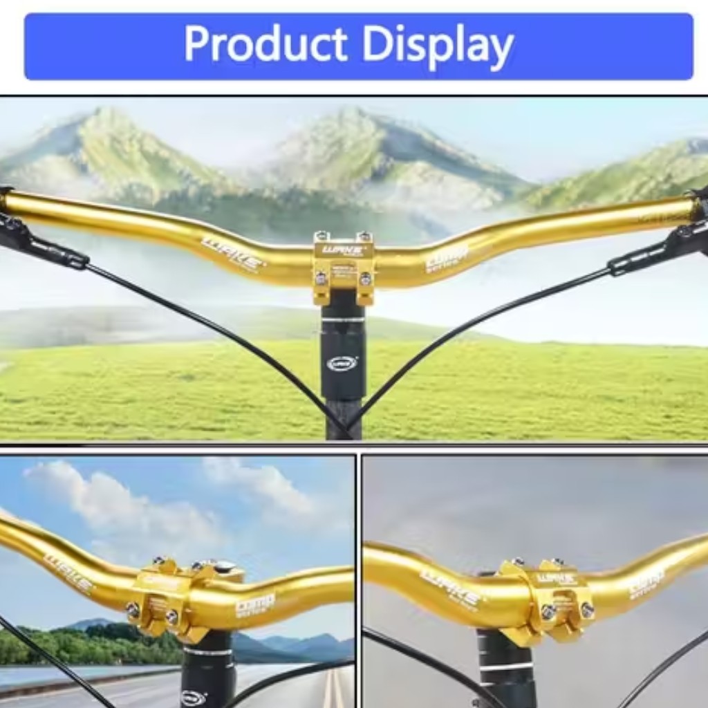 DSTECHBAR 31.8mm gold aluminum alloy bicycle handlebar stem 45mm