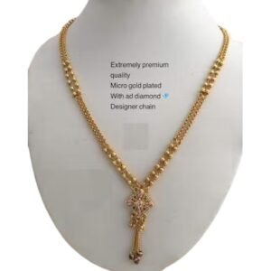 Gold Chain for Women, Gold Plated CZ Choker Necklace