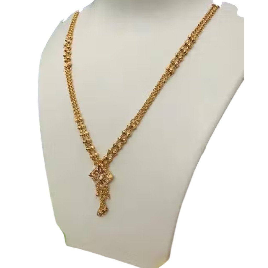 Gold Chain for Women – Gold Plated CZ Choker Necklace - Image 4