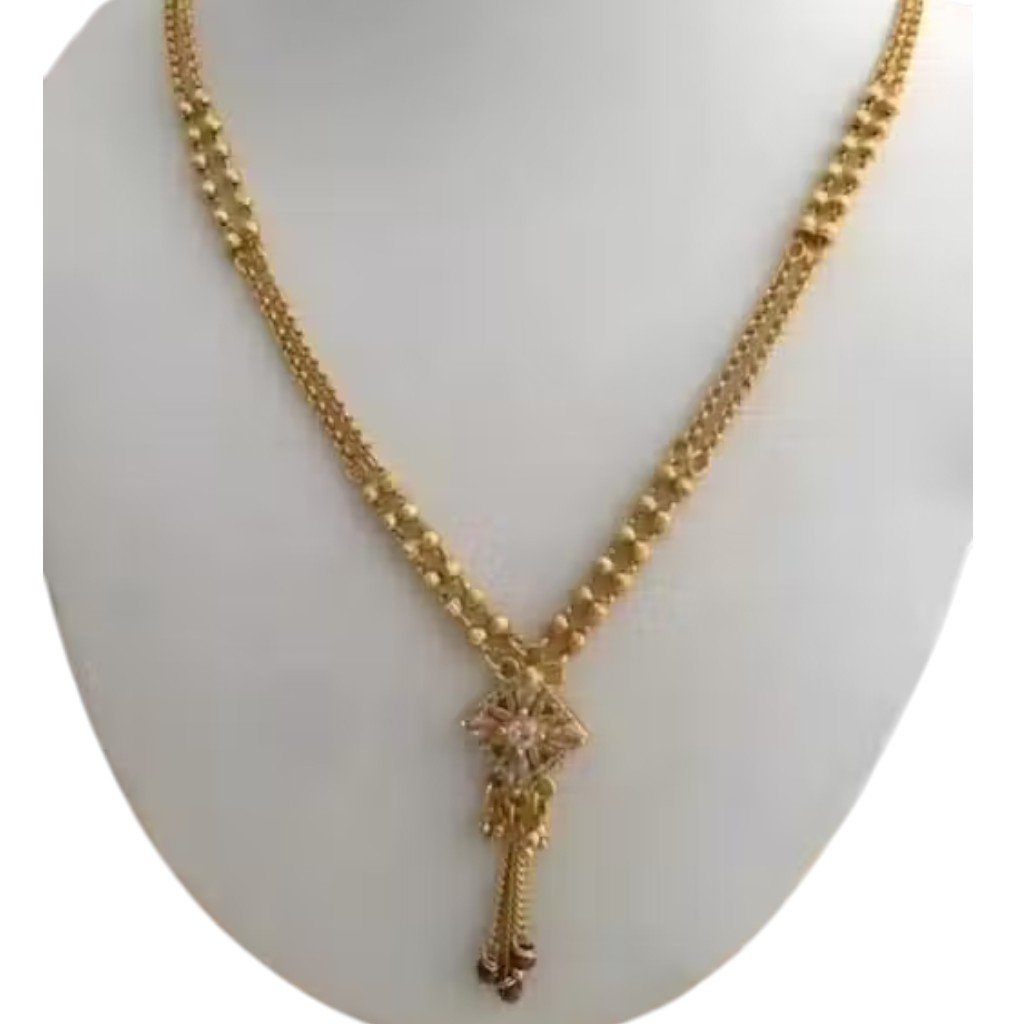 Gold Chain for Women – Gold Plated CZ Choker Necklace - Image 3