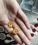 Traditional Trend 1gm Gold Plated Stud Earrings Pack of 4 Pairs photo review