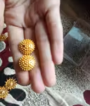 Traditional Trend 1gm Gold Plated Stud Earrings Pack of 4 Pairs photo review