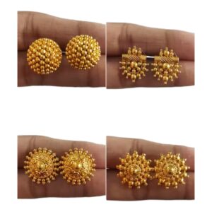 Traditional Trend Gold Earrings Pack